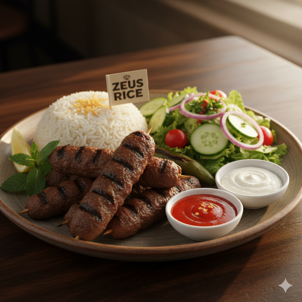 Beef Kafta Kabab